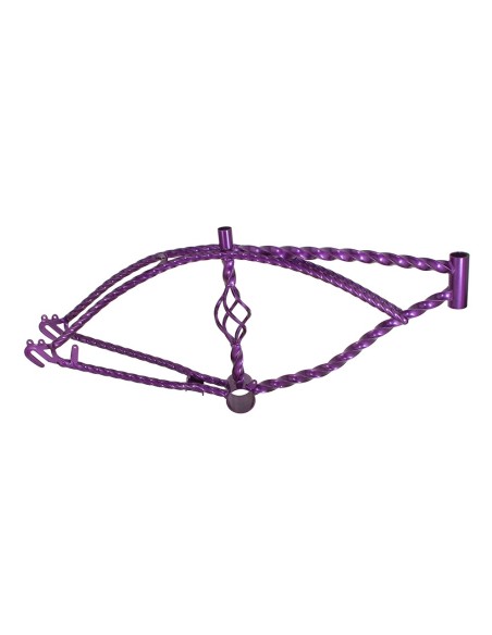 20 Cage Twisted Lowrider Frame Metallic/Purple.